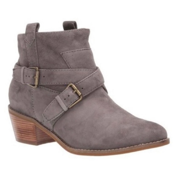 Cole Haan Women’s Jensynn Stormcloud Suede Ankle Boots Size 9B - Picture 2 of 5